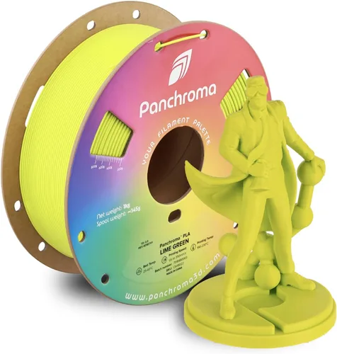 Miniatura 28 de Polymaker Panchroma Filamento de impresora 3D PLA negro, 0.069 in, carrete de 2.2 libras, fácil de imprimir, impresión de alta velocidad, sin