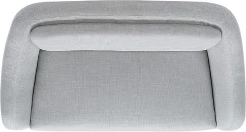 Miniatura 8 de SAFAVIEH Couture Home Collection Belladonna SFV4525A - Sofá biplaza tapizado de mediados de siglo, color gris claro, para sala de estar, dormitorio