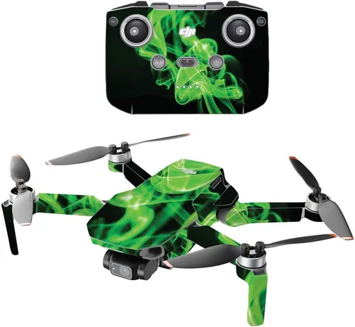 Miniatura 5 de MightySkins - Compatible con DJI Mini 2 Dron portátil - Mixtape Funda protectora de vinilo duradera y única Fácil de aplicar, quitar y cambiar