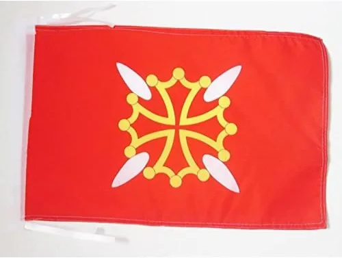 Miniatura 909 de Bandera de México AZ FLAG, 45.7 x 30.5 cm, con cordones - Pequeñas banderas mexicanas de 30 x 45 cm - Bandera de 45.7 x 30.5 cm