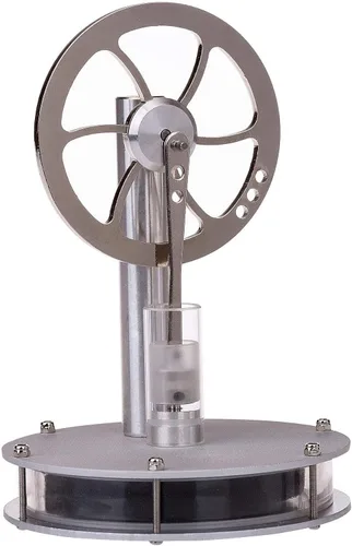 Miniatura 2 de Sunnytech Motor DWCL-SC010 del motor de Stirling del aire caliente de Stirling de la baja temperatura