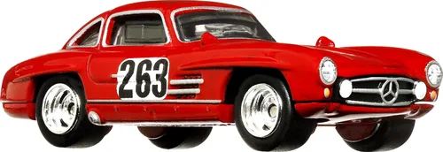 Miniatura 2 de Hot Wheels Set de contenedores del garaje de Jay Leno, 5 coches premium a escala 1:64 en contenedor coleccionable, Metal/Metal y Realriders, regalo