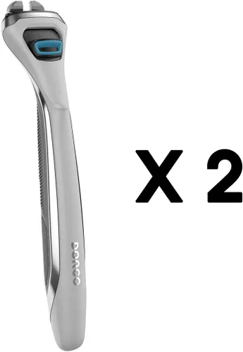 Miniatura 2 de Dorco Pace 4 Pro - Sistema de afeitado de cuatro cuchillas - 2 asas de repuesto (solo mangos)