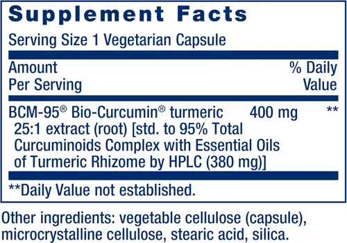 Miniatura 3 de Life Extension Extracto de cúrcuma súper bio-curcumina, curcumina altamente absorbible para apoyo a la salud de todo el cuerpo, sin gluten, sin OMG