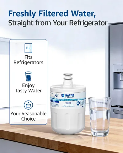 Miniatura 5 de Waterspecialist Filtro de agua para refrigerador 5231JA2002A, repuesto para LG® LT500P®, ADQ72910911, GEN11042FR-08, LFX25974ST, ADQ72910901