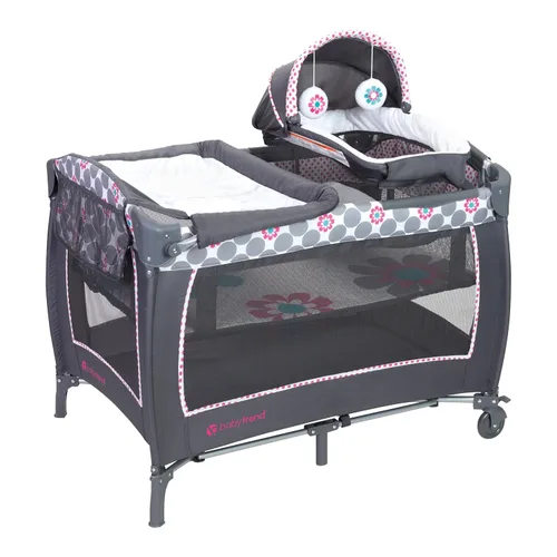 Miniatura 6 de Baby Trend Lil' Snooze™ Deluxe II Nursery Center® Playard, Funfetti color fantasía (Funfetti)