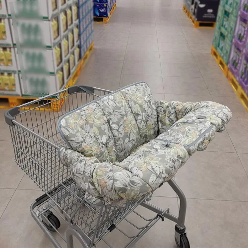 Miniatura 6 de Funda para carrito de compras para bebé, niño, niña, fundas de carrito multien 1 para bebés, funda acolchada suave para silla alta infantil, lavable