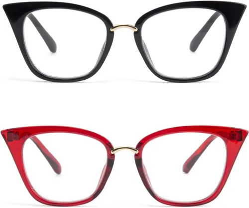 Miniatura 9 de Paquete de 2 lentes de lectura de ojo de gato para mujer