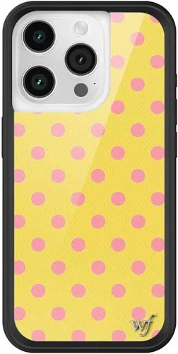 Miniatura 26 de Wildflower - Fundas compatibles con Apple iPhone 15 Pro Protector de goma negro, certificado de prueba de caída de 4 pies, propiedad de mujeres