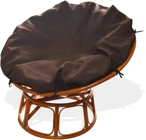 Miniatura 8 de Papasan - Funda de cojín para exteriores, resistente al agua, fácil de limpiar, fijada internamente, extraíble, con cremallera, funda de cojín