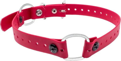 Miniatura 7 de Educator Mini collar de perro con doble bungee para perros pequeños, bioano, impermeable, a prueba de olor, hebilla de metal y anillo en D con dos