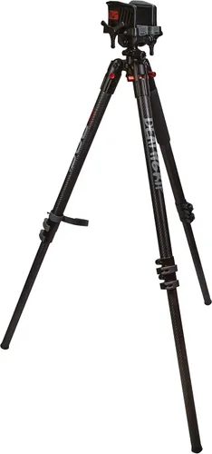 Miniatura 11 de BOG DeathGrip Aluminum Tripod with Durable Frame, Lightweight, Stable Design, Bubble Level, Adjustable Legs, Shooting Rest, and Hands-Free Operation