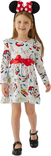 Miniatura 2 de Disney Mickey - Vestido tutú de manga larga con estampado de Minnie para bebé niña