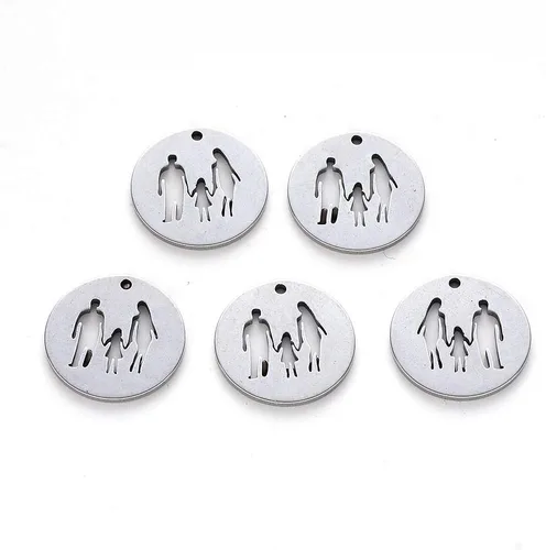 Miniatura 9 de Craftdady Colgantes de eslabones de conector de acero inoxidable, colgantes de mariposa con marco de metal, adornos colgantes para hacer joyas