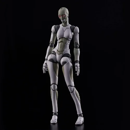 Miniatura 13 de 1000 Toys TOA Heavy Industries: Figura de acción sintética humana femenina a escala 1:12, multicolor