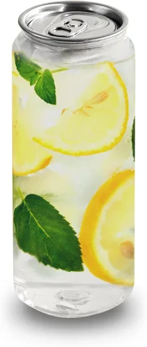 Miniatura 2 de Hammont - 100 unidades de botellas de jugo de plástico con tapas – Tazas sellables para batidos, Boba y café helado – Recipientes de bebidas