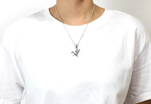 Miniatura 5 de COSUMOSU 925 sterling silver Gecko Lizard Spirit Animal Pendant