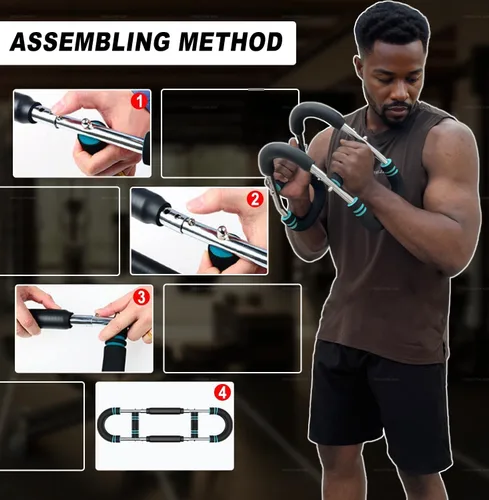 Miniatura 6 de Ultimate Twister Arm Trainer, Adjustable Chest Workout Equipment, Arm Trainer for Men, Chest Trainer for Men, Shoulder Muscle Training, Portable