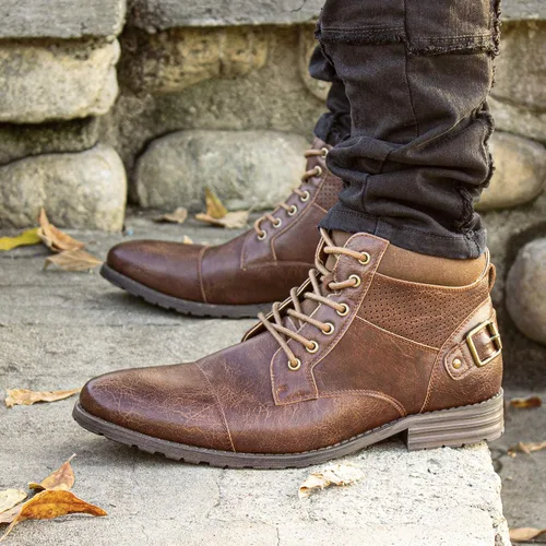 Miniatura 5 de Polar Fox Christopher MPX806057 - Botas de combate clásicas para hombre