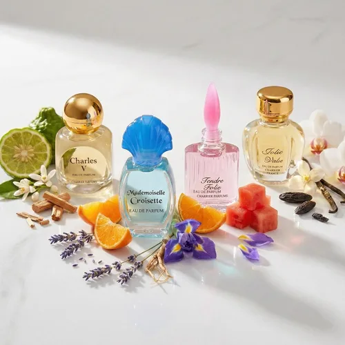 Miniatura 3 de Charrier Parfums - Caja de regalo de 10 Eaux de Parfum - Colección Précieuse - 2.0 fl oz - Fabricado en Provenza, Francia