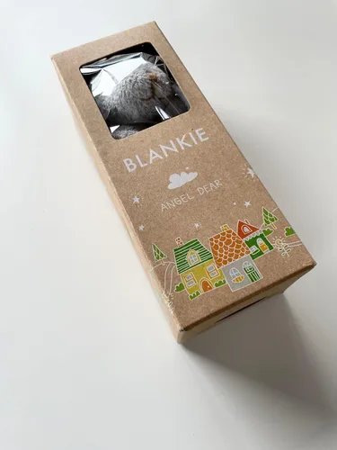 Miniatura 4 de Angel Dear - Conejito gris, manta