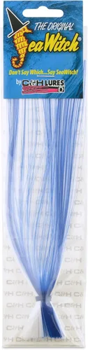 Miniatura 55 de C&H Lures Señuelos de Pesca Sea Witch - Originales Desde 1959, Faldas de Nylon Revelan Cabeza con Peso, 15 Colores, 8 Pesos de Cabeza, Señuelo