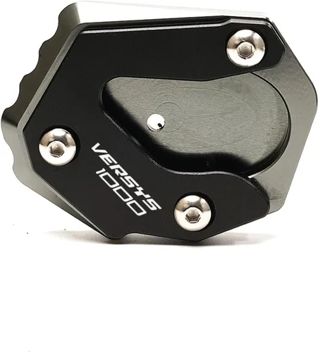 Miniatura 6 de YESKIT Aluminio CNC para Kawasaki VERSYS 1000 VERSYS1000 2015-2022 Soporte lateral de pie de motocicleta Placa de soporte de extensión (Color : gris)