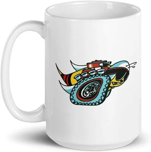 Miniatura 3 de Dodge Scat Pack Taza Blanca - 11 oz