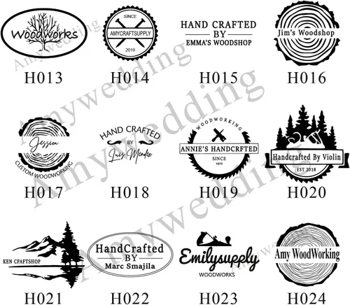 Miniatura 3 de Hierro de marca de madera personalizado, sello de hierro de marca de cuero, hierro de marca de madera/regalo de boda, diseño hecho a mano, diseño
