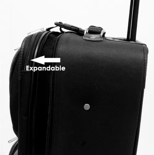 Miniatura 4 de Travel Select Amsterdam - Equipaje vertical y expandible con ruedas, Gris