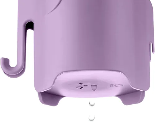 Miniatura 2 de Soporte para cepillos de dientes para niños, lindo soporte para cepillos de dientes de elefante para niños, soporte para pasta de dientes para baño