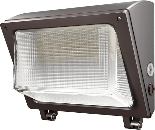 Miniatura 8 de Paquete de luz LED de pared de 75/65/50 W con sensor de atardecer a amanecer, 11250 LM 6000/5000/4000K LED de seguridad de inundación, luces