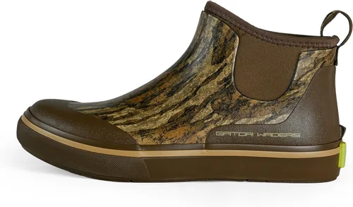 Miniatura 21 de Gator Waders Botas de campamento para hombre, zapatos impermeables hasta el tobillo para lluvia y barro, pesca, caza y ropa de campamento