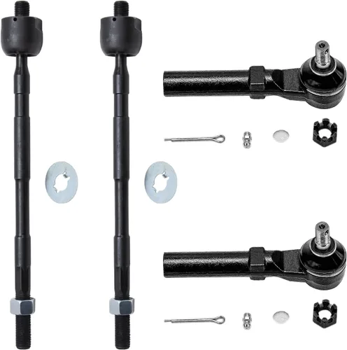 Miniatura 94 de Detroit Axle - Barras de acoplamiento delanteras para Chevrolet Cruze Volt 2012-2017 Buick Verano 2013 2014 2011-2015, reemplazo de 4 eslabones