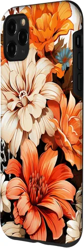 Miniatura 2 de Funda para iPhone 11 Pro Max Vintage Autumn Flower Fall Pumpkin Girl Women Fall