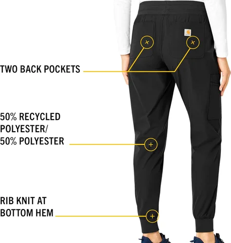 Miniatura 4 de Carhartt Pantalón deportivo Force de talla alta para mujer
