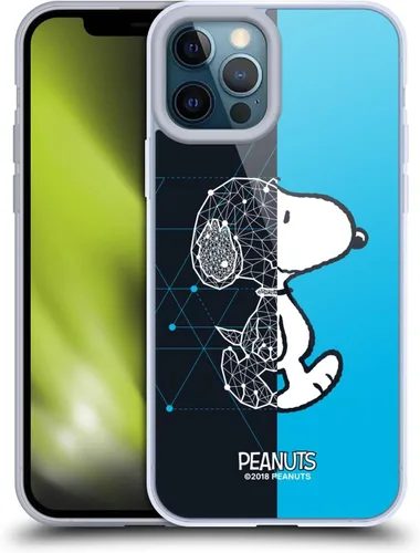 Miniatura 267 de Head Case Designs Funda de gel con licencia oficial de Peanuts Snoopy & Woodstock Halfs and Laughs [protección de grado militar] compatible