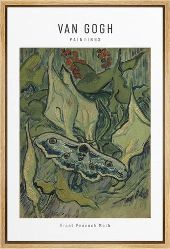 Miniatura 29 de SIGNWIN Lienzo enmarcado para pared, diseño de Vincent Van Gogh, un par de amantes, naturaleza, ilustraciones de área silvestre, bellas artes