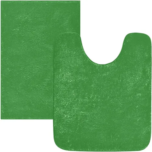 Miniatura 28 de Alfombra de baño amarilla, suave, absorbente, lavable a máquina, juego de alfombras de baño antideslizantes para puerta de baño, dormitorio