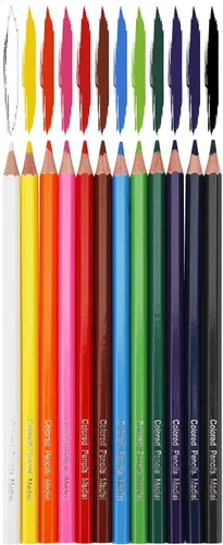 Miniatura 3 de Madisi Lápices de colores a granel, no tóxicos, preafilados, 72 paquetes de 12 unidades, paquete 864 a granel