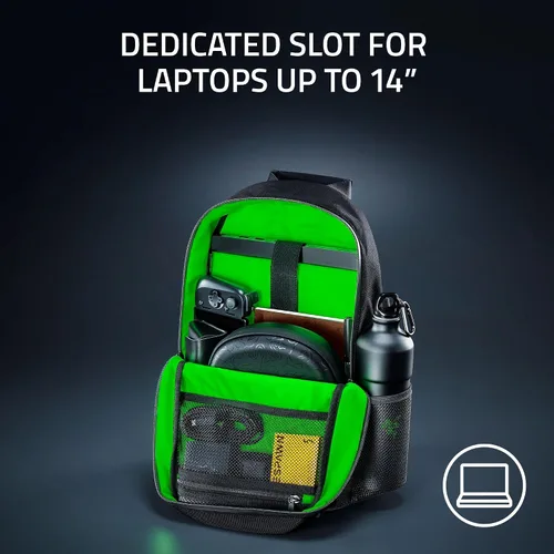 Miniatura 4 de Razer Rogue v3 - Mochila para portátil para juegos de 14 pulgadas: bolsa de viaje para computadora portátil - Resistente al desgarro y al agua