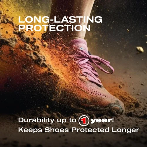 Miniatura 4 de Nasiol PerShoes Nano Shoe - Spray impermeabilizante para zapatos, revestimiento hidrofóbico y protector de calzado contra líquidos, lluvia