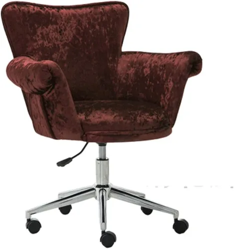 Miniatura 10 de YYDS Silla de estudio para juegos con reposabrazos fijos, silla de computadora para dormitorio y sala de estar, silla giratoria para oficina y Azul