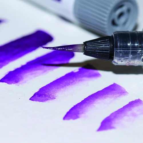 Miniatura 8 de Pincel de agua Pentel Arts Aquash, punta fina, Azul claro