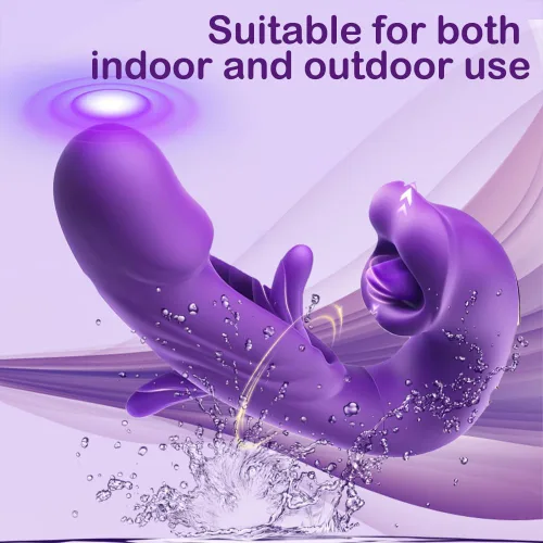 Miniatura 5 de Entrenador de suelo, activador de suelo pélvico 4 en 1, diseño silencioso e impermeable (rojo) b003 (morado)