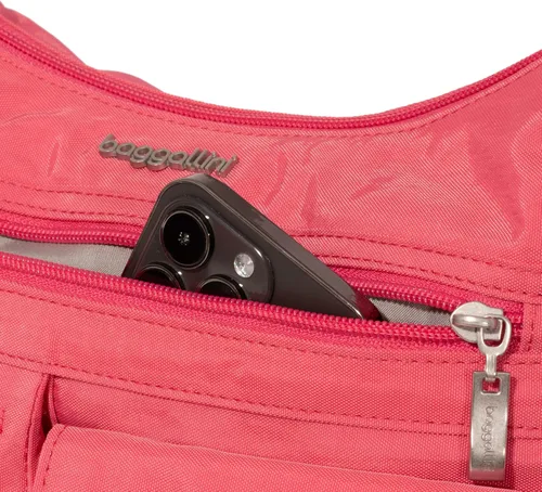 Miniatura 80 de Baggallini womens Everywhere Bagg Crossbody Women 11x9 Lightweight Nylon Hobo Water-resistant Travel Bag W/Rfid