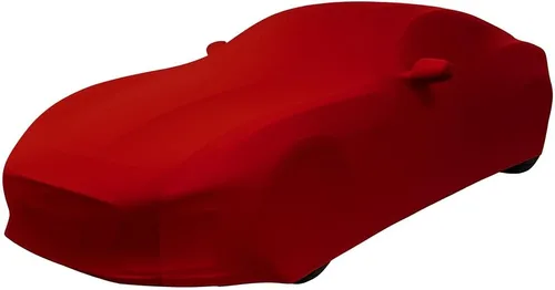 Miniatura 20 de Ferrari 458 Italia / 488 GTB / F8 Tributo Ultraguard Funda de satén elástica para interiores - El mejor ajuste personalizado (negro)
