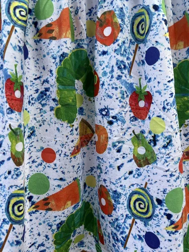 Miniatura 3 de Vestido de manga corta para niñas pequeñas, primavera y verano, The Very Hungry Caterpillar para niña de 1 a 8 años