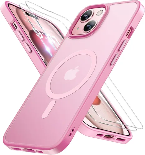 Miniatura 78 de Miracase Funda diseñada para iPhone SE 2022/SE 2020/7/8, funda multicolor de silicona a prueba de golpes (rojo)
