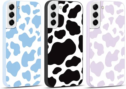 Miniatura 53 de 2 Pack Funda con lindo estampado de chita para Samsung Galaxy S22 Ultra 5G de 6.8", Fundas con patrón de leopardo de lujo, diseño de silicona suave